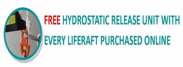 Free Hydrostatic Release with every liferaft